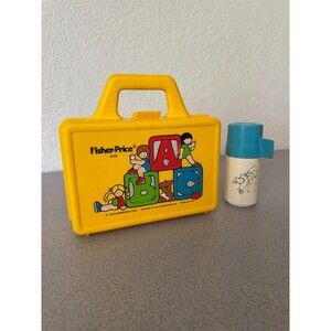 Vintage Fisher Price Lunch Box & Thermos 1979